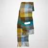 Luxury scarf designer scarf for women fashion Europe latest autumn and winter multi color thickened Plaid women scarf AC with extended Plaid shawl couple warm scarf
