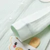 Rompers Spring Baby Baber Cute Rabbit Crawlers For Kids Cotton Born Boy Boys Clothes Baby Girls Sautpuise Roupas de Bebe 230812