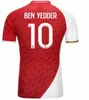 23 24 Monaco Üçüncü Futbol Formaları Ben Yedder 2023 2024 Mor Golovin Boadu S.Diop Jean Lucas Minamino Futbol Gömlek Fofana Volland Gelson.m Jersey