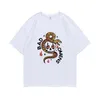 Мужские футболки T Смешные плохие предзнаменования Snake Print Funt Shirt Graphic Summer Men Women Fashion Casual Tees Unisex Cotton Fit Fit