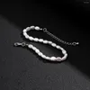 Strand Light Luxury Personality Advanced Irregular Pearl Fashion Simple Baroque Bracelet Men's Jewelry