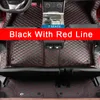 3D Tanta de piso de carro surround 3D para Exeed VX 2021-2025 Liner Pad Pad Carpet Couro PU CABE