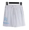 Mode Casual Vêtements A miri Shorts Crack Lettre Imprimé Shorts À La Mode Hommes Lâche Classique Lettre Brodé Gland Cordon Sport Amirs Shorts Bleu mu4