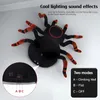 ElectricRC Animals RC Spider Toy Remote Control Infrared Realistic Mock Fake Prank Tricky Jock Halloween Easter Children Toys Kids Gift 230811