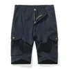 Men's Shorts 2023 Men Casual Cargo Summer Short Pants Big Pockets Man Cotton Size 30-38