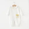 Rompers Spring Baby Baber Cute Rabbit Crawlers For Kids Cotton Born Boy Boys Clothes Baby Girls Sautpuise Roupas de Bebe 230812