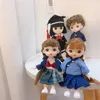 Куклы 112 BJD для девочек 16см Принцесса нарядить милый мини -кукольный костюм аксессуары аксессуаров игрушки подарки на день рождения 3 года 230811