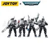 Transformation Toys Robots Joytoy 1/18 Action Figure 4PCS / SET 40K T'AU Empire Fire Warrior Anime Collection 230811