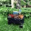 Home Garden Supplies Utility Park Garden- Cart Tool Anpassad färg Folding Camping Trolley Heavy Outdoor Picnic Beach Wagon