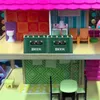 Bebek Ev Aksesuarları Dollhouse Toys Mini Aksesuarlar Minyatür İçecek Şişesi Gerçekçi Tinik Şeyler Sepet 230812