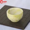 Чайные чашки Jade Tea Cup Wine Cup Speeing Teacup Water Cup Jade Stone Coffee кружка китайский кунг -фу чай Cool Tazas 230812