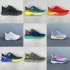 Chaussures de course Nouvelles paires Chaussures de sport extérieurs Ho Ka Mens Chaussures Houstable Chaussures féminines légères du concepteur de luxe