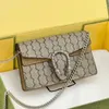 10A marmont dionysus luxury designer bag leather handbag classic chain gg saddles bag shoulder fashion crossbody purses designer woman metallic pretty dhgate bags