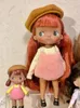 Dockor holala docka de tre små grisarna med mini eller pipita söt tjej figur anpassad leksak kropp rörlig marionett vän diy gåva 230811