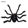 Andra evenemangsfestleveranser Lofytain Halloween Skull Spider Decoration Horror Skeleton Spider Plush Props Scary Prank Simulation Spider Ornament 230811