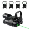 1x22x33 Roodgroen Red Dot Reflex Laser Sight Scope 4 Styles Display holografische verlichte 20 mm tactische scope