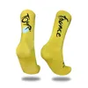 Sports Socks Pro competition Cycling Letter Breathable Outdoor Road running socks Men Women Calcetines Ciclismo 230811