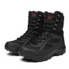 Boots Deckshoes For Men Militär Tactical Top Quality Work Safety Shoes Lightweigh Outdoor Combat Motocycle Man 230812