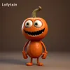 Decorative Objects Figurines Lofytain Halloween Resin Pumpkin Decorations Home Ornaments Spooky Party Pumpkin Crafts Statue Model Children's Gifts 230811