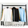 Richtige Ausgabe Pa Tide Marke Regenbogen gestreiftes Band Reißverschluss Jacke Palme Vintage Sport Coat School Uniform