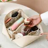 Opbergdozen Grote capaciteit Travel Cosmetische tas Multifunctionele toiletiekit Women draagbare make -upborstel Organisator Zakjes handtassen