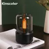 Ätherische Öle Diffusors Kinscoter Aromatherapie ätherische Ölduftdiffusor Elektrisches USB -Aroma Diffusor Mini Schlafzimmer Ultraschall Luftbefeuchter 230812