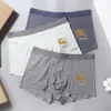 M-3xl maschile designer di biancheria da uomo Burfaser boxer traspirante mans munipants lettera classico uomo stretto uomo mutande bianche di alta qualità 3pcs/boxs/scatola