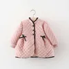 Jackets Niñas para bebés abrigo de invierno algodón engrosamiento acolchado abrigos largos calientes chaquetas niños pequeños niños abrigos ropa r230812