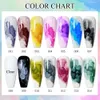 Esmalte supwee 14pcs gel nali conjunto de polimento florescer em gel aquarela com efeito de tinta e efeito gel de gel semi -permanente de gel semi -permanente de enxuto