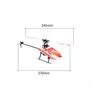 Electric/Rc Aircraft Wltoys Xk K110 6Ch 3D 6G System Remote Control Brushless Rc Helicopter Bnf Without Transmitter K100/K120/K123 / Dhvwb