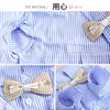 Vêtements pour chiens de compagnie Bowknot Shirts rayés pour chiens vêtements chat petit mince d'été bleu boy fille fille chihuahua produits de compagnie 2022 hkd230812