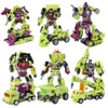 Transformation Toys Robots NBK 3349 Transformation Toy Defastator 6in1 Combiner Robot Action Figures Model ABS 42CM CHERSIVE CARMITION CAR 230811