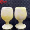 Чайные чашки Jade Tea Cup Wine Cup Speeing Teacup Water Cup Jade Stone Coffee кружка китайский кунг -фу чай Cool Tazas 230812