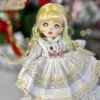 Puppen Sison Benne 28 cm Height Girl Doll Fashion mit handbemaltem Gesichts Make -up -Outfits Full Set Kids Toy 230811