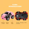 Transformation Toys Robots Mini Cartoon pilot samooceny samochód