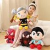 Wholesale cute hammer man plush toys Children's games playmates Holiday gifts sofa throw pillow room decoration