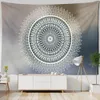 Tapisserier Mandala Tapestry Wall Hanging Mystic Witchcraft Boho Psychedelic Hippie Art Tapiz Bedroom Home Decor 230812