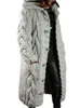 Tricot de tricots pour femmes wmstar chariot cardigan pochette solide en vrac de taille épaisse de mode chaude rue hiver.