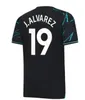 2024 2025 Mancheste Man Ciudad de Haaland Soccer Jerseys 23 24 25 de Bruyne Mans Cities Grealish Mahrez J.alvarez Ederson Foden Football Shirt Uniforms Men adultos Kit para niños