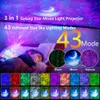 Projector Starry Sky Tak Night Star Galaxy Projector Starling Kid's Gift Children's Night Light Moon Lamp HKD230812