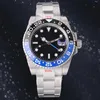 Męskie 40 mm GMT STYL STYBER MOD WATM MAN Watch Wysokiej jakości Sapphire Crystal 8215 Ruch Watch zegarki ze stali nierdzewnej Kobiety wodoodporne Luminous Randce
