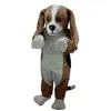 Costume de mascotte de chasse de haute qualité Halloween Christmas Fancy Party Robe Cartoon Characon Carnival Unisex Adults Outfit296T