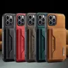 Detachable Leather Wallet Kickstand Phone Case For iPhone 15 14 13 12 11 Pro Max X XS XR 7 8 SE Plus protection Back Cover