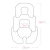 Stroller Parts Accessories Baby Stroller Cushion Infant Car Seat Insert Stroller Pad Four Seasons General Thermal Mattress Mesh Breathable 2 Side Available 230812