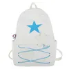 Sacs d'école coréennes Sweet All Match Star Backpacks Japonais Femmes Japonais Streetwear Y2K Aesthetic Schoolbags High-Capacity Kawaii Sackepack Students 230811