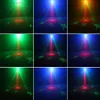 Estrelas eshiny/24/40/64 Padrões DJ Laser Light Disco Party R G Projector RGB Led Bar Magic Dance Stage