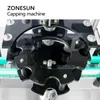ZONESUN Automatic Ropp Capping Machine Pilfter Proof Sealing Vodka Wine Bottle Olive Oil Packing Equipment ZS-XG440C