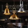 Pendents Loft Electroplate Metal Lights rétro Roin Dining Room Bar Industrial Iron Iron Living Assesses