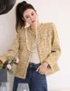 Chan home 2023 womens designer clothing new winter jacket women designer jacket plus size designer fashion tweed jacket designer coat women Christmas Gift