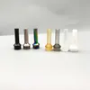 510 Stainless Steel Metal Plastic Acrylic Drip Tip Long Mouthpiece Rainbow Silver Black for 510 Tank 7 Colors DHL